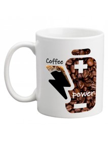 Cană personalizată - Coffee power