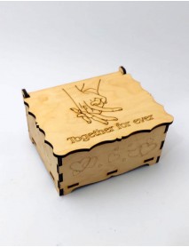 Cutie cadou din lemn 