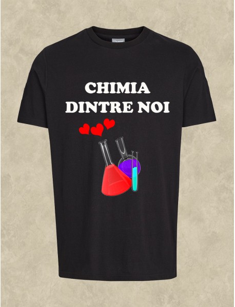 Set 2 tricouri  personalizate unisex - Chimia dintre noi